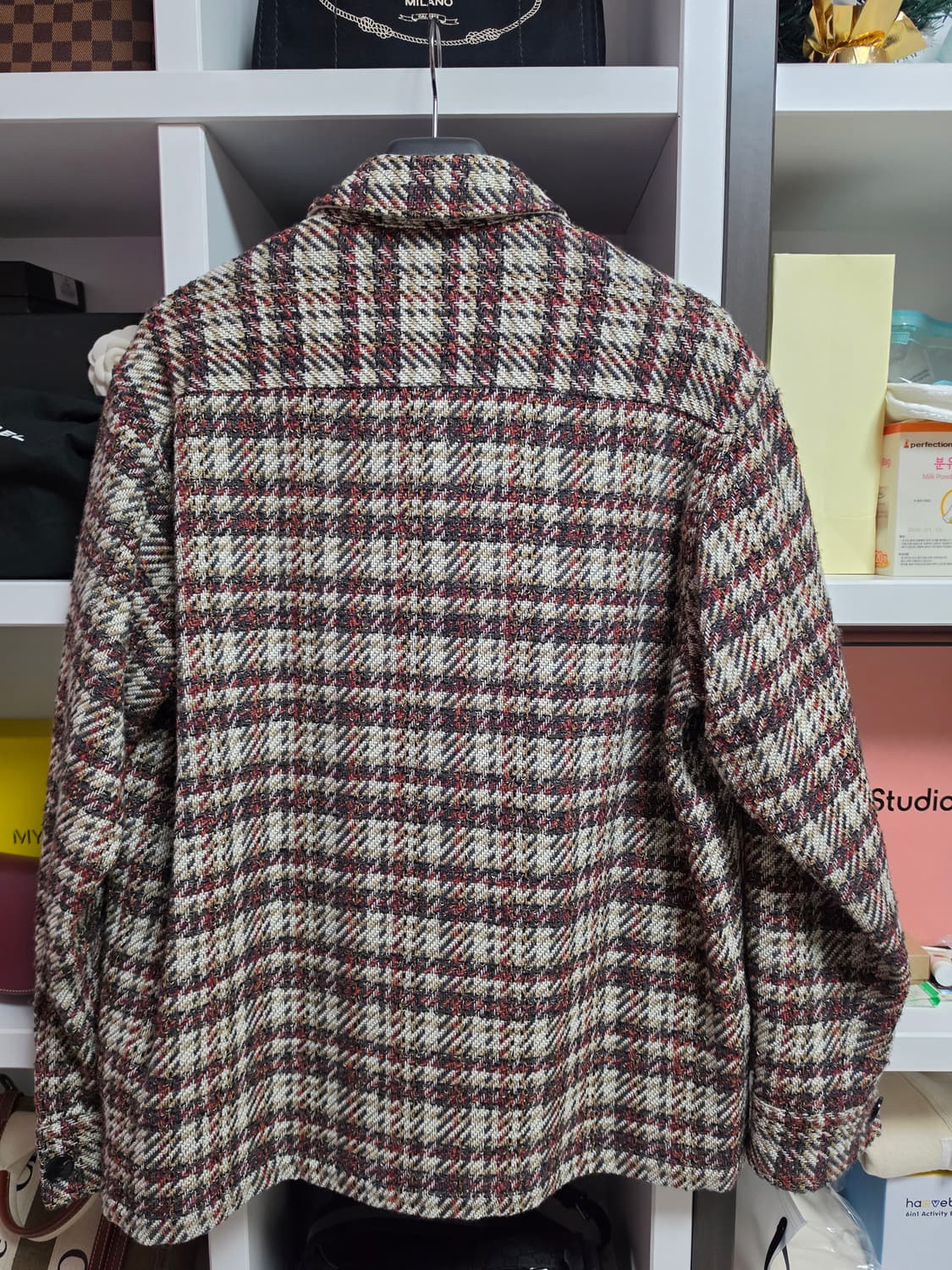 남자 트위드 트러커 자켓 상품이미지4