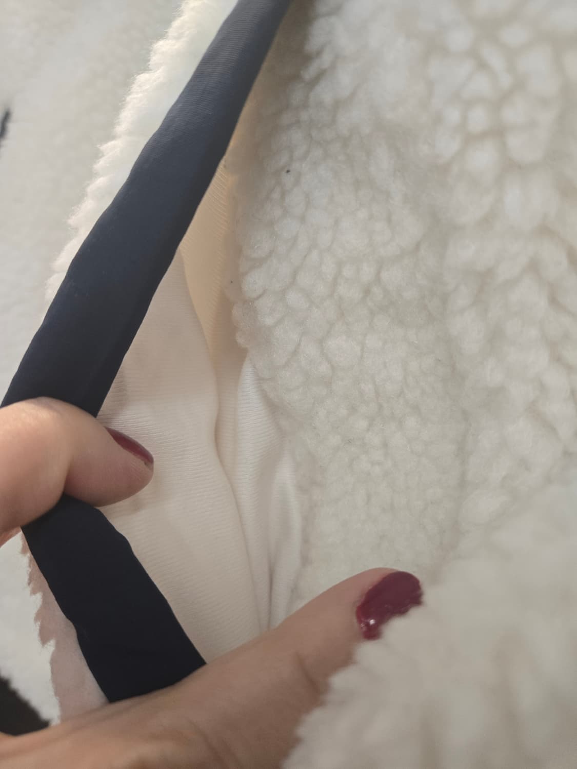 노스페이스 뽀글이 후리스 화이트랴벨아이보리 상품이미지7