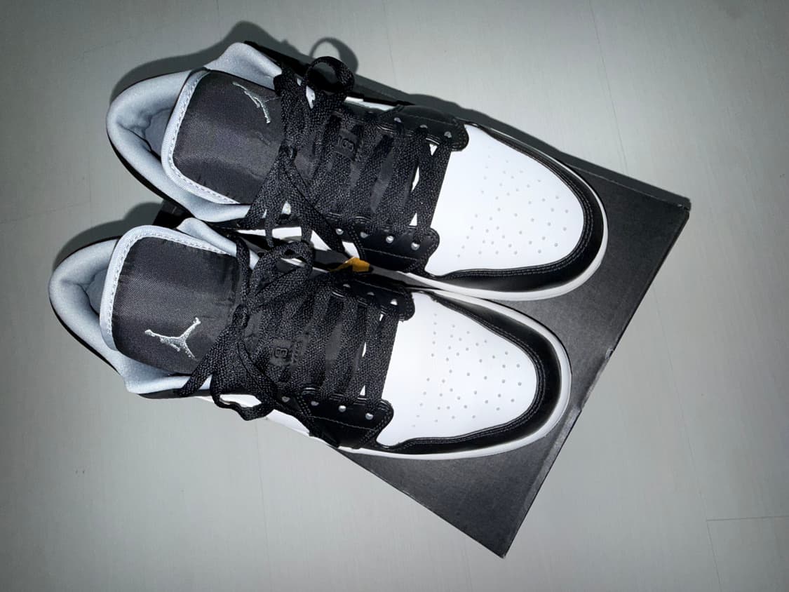 [290] 조던 1 로우 블랙 파티클 그레이 상품이미지5