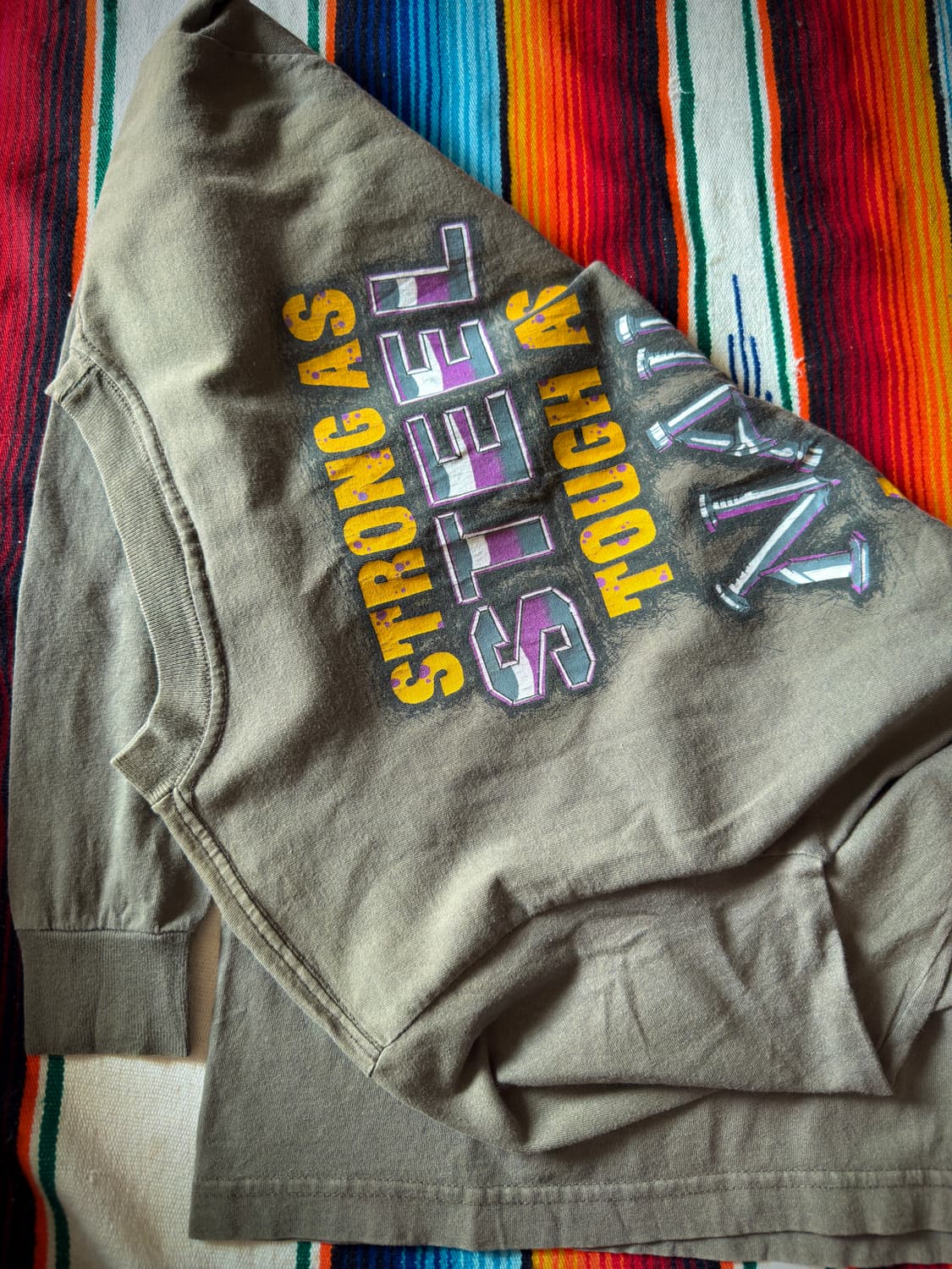 90s USA Bad Boy Club painting 롱슬리브 상품이미지5