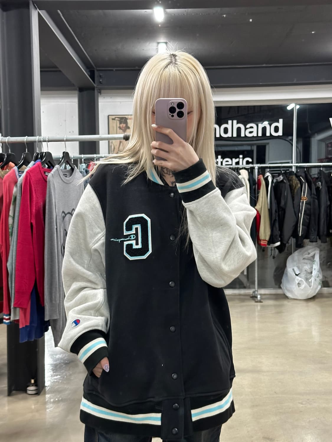 챔피온 리버스위브 스타디움 자켓 상품이미지1