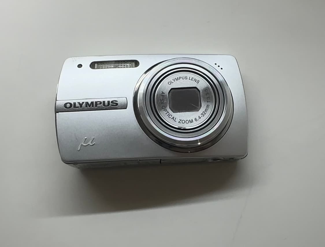 작례 첨부) 올림푸스 뮤 Olympus 820 실버 디지털 카메라 디카 상품이미지1