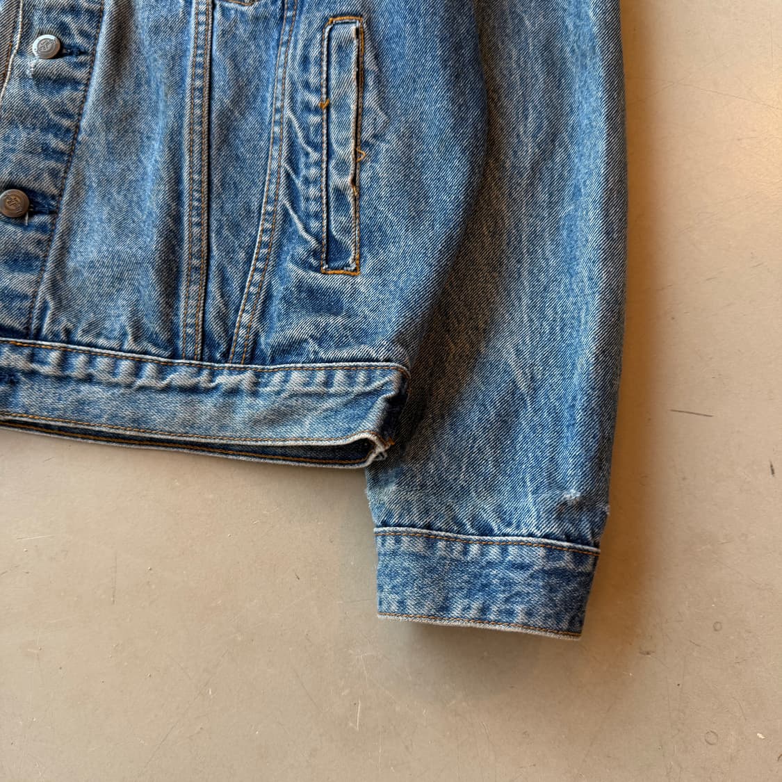 하드 락 카페 워싱턴 D.C 데님 트러커 자켓 상품이미지5