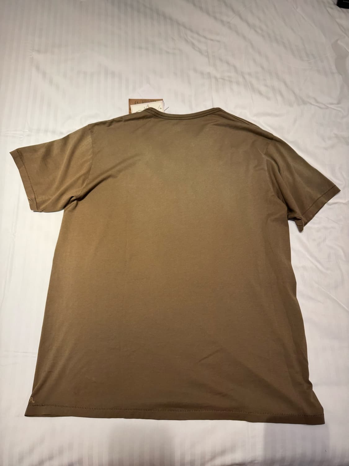 RRL 가먼트다잉 포켓 티 XL 머드 (새상품) 상품이미지4