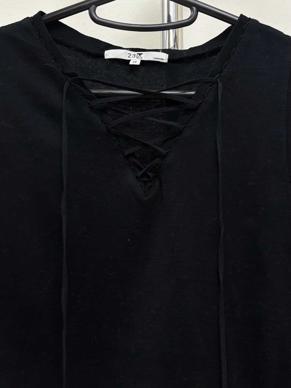 빈티지 블랙 슬리브리스 상품이미지6