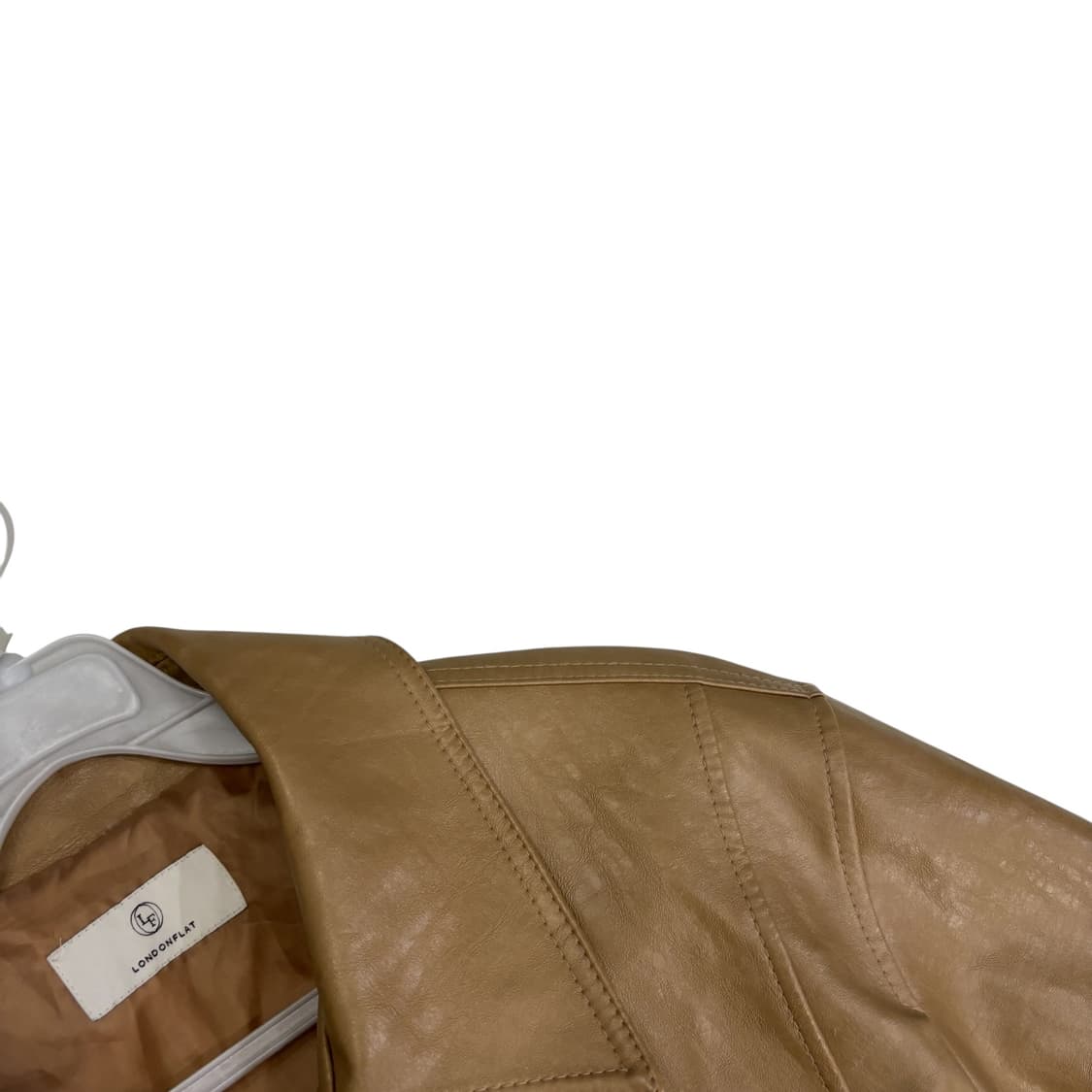 런던플랏 페이크 레더 자켓 상품이미지3