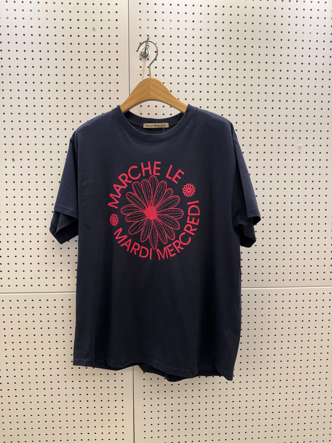 마르디 메크르디 플라워 그래픽 반팔 티셔츠 U1178 상품이미지2