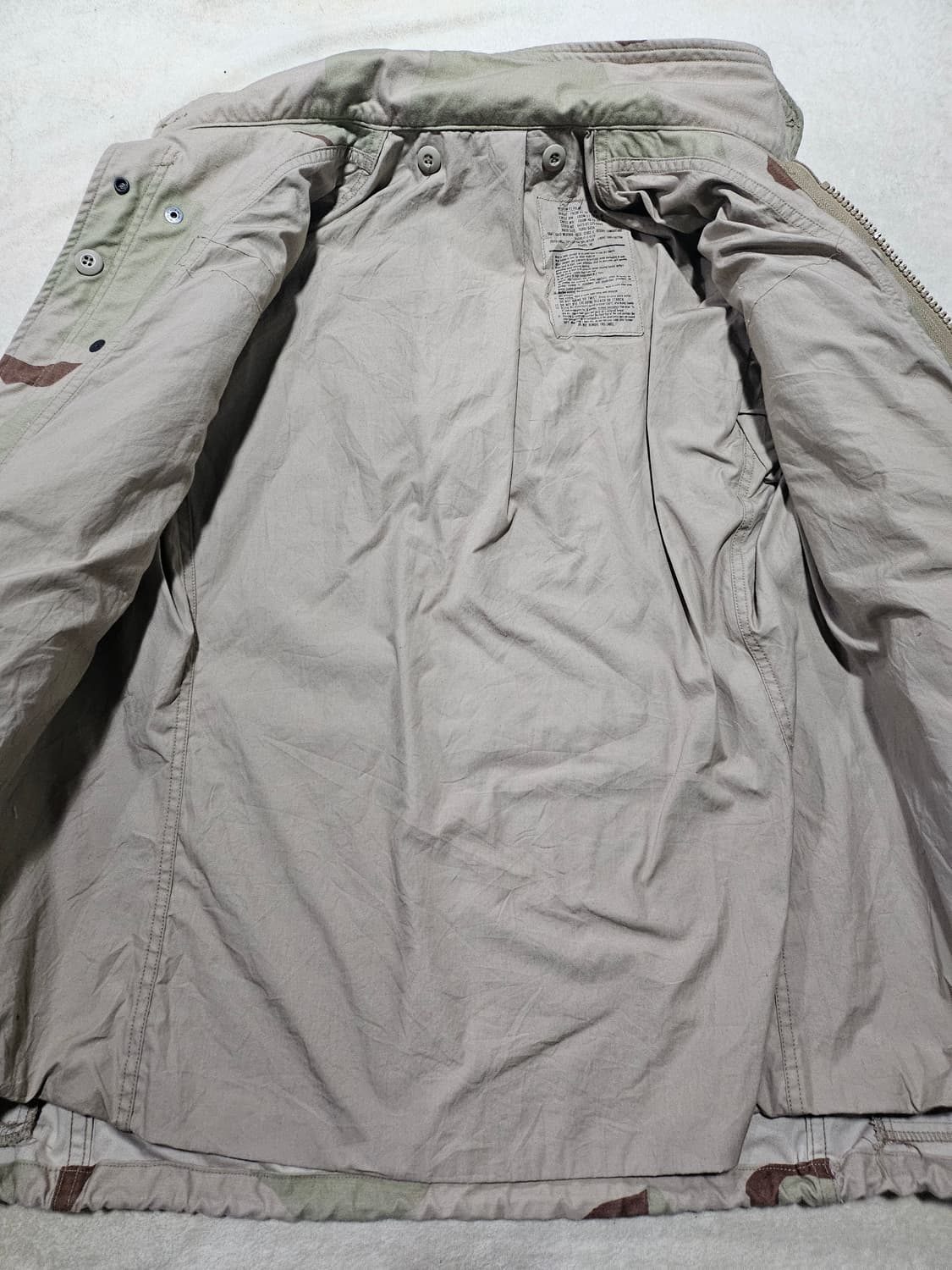 90s 미군오리지날 사막삼색 M65 필드자켓 셋 상품이미지2