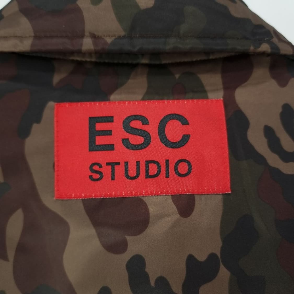 [ESC 스튜디오] 카모 패턴 집업 봄버 자켓 M19249 상품이미지6