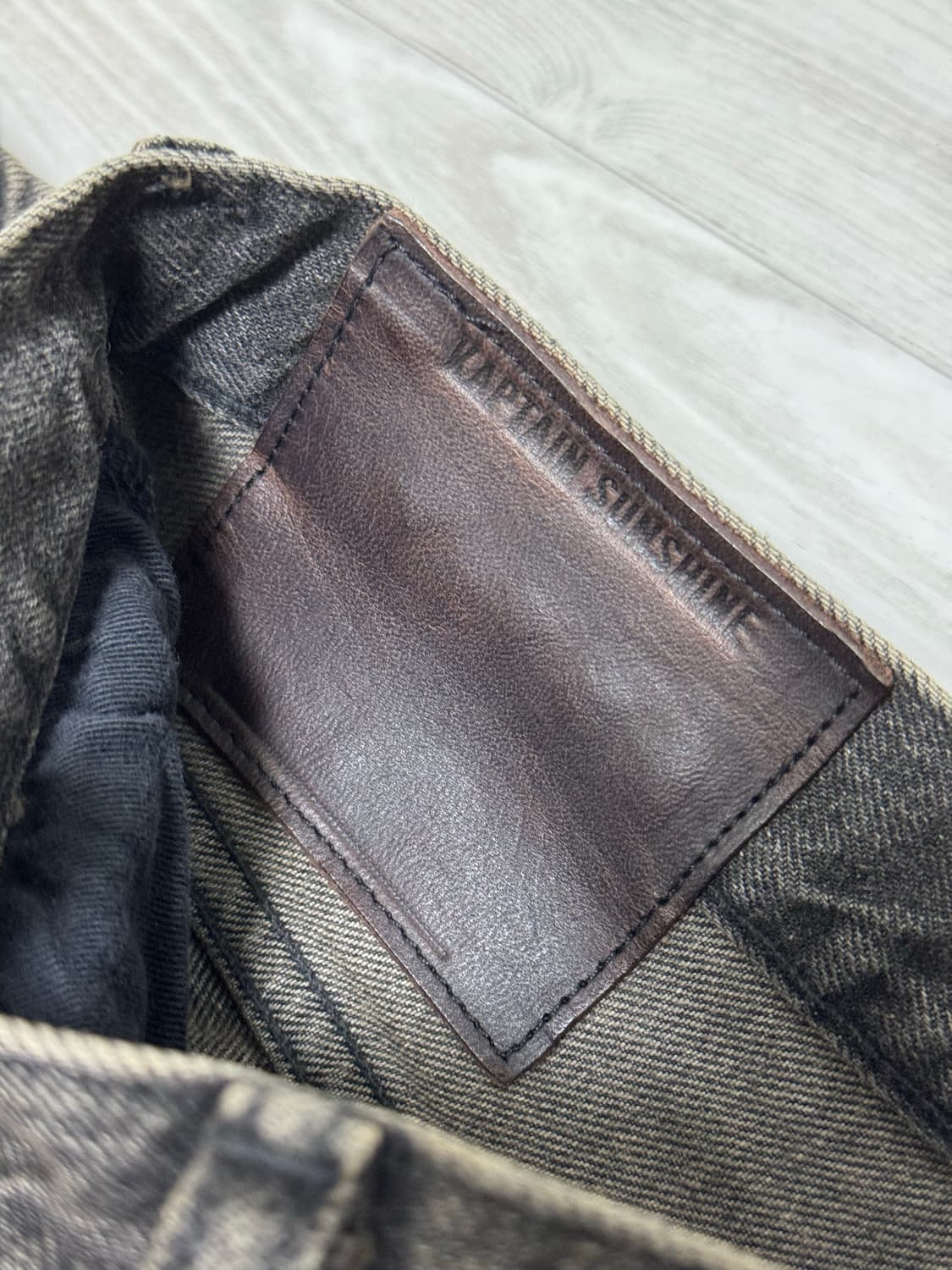 캡틴선샤인 슈컷 흑청 32 상품이미지3