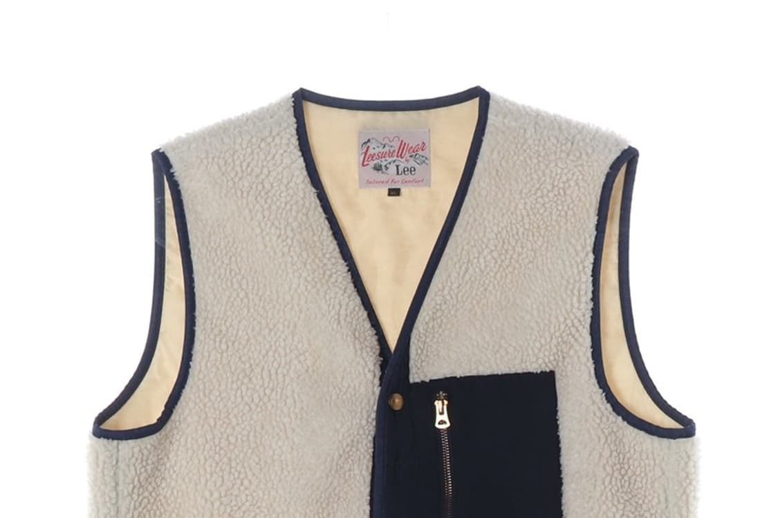 Lee 보아 플리스 포켓 베스트 XL 상품이미지3