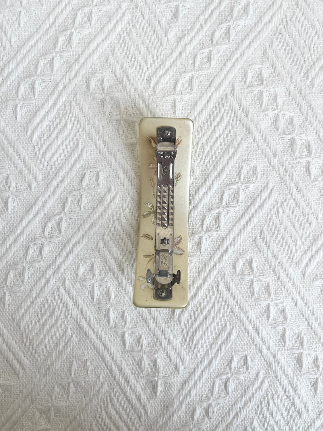 골든 라임 꽃 아트 헤어핀 상품이미지2