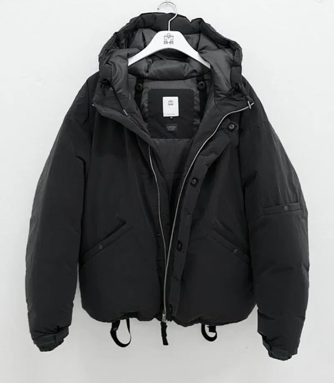 [3] 폴리테루 구스 다운 파카 블랙 잉크 푸퍼 상품이미지1