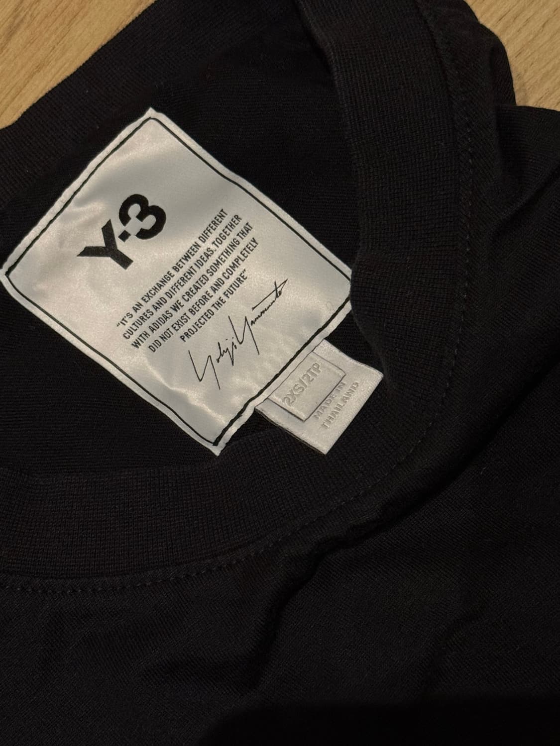 Y-3 요지 야마모토 블랙 슬리브 상품이미지3