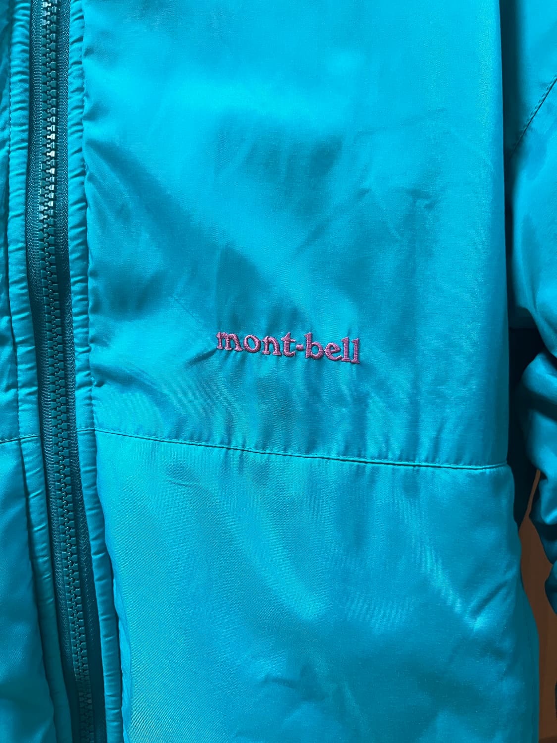 80s 몽벨 빈티지 블루종 L 상품이미지2