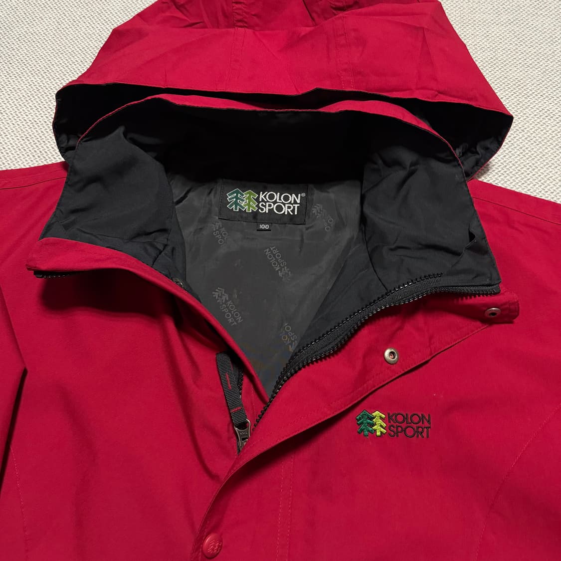 코오롱스포츠 고어텍스 바람막이 자켓 상품이미지2