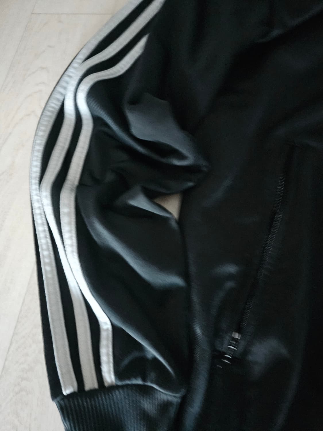 아디다스 파이어버드 져지 블랙 실버 L 상품이미지5