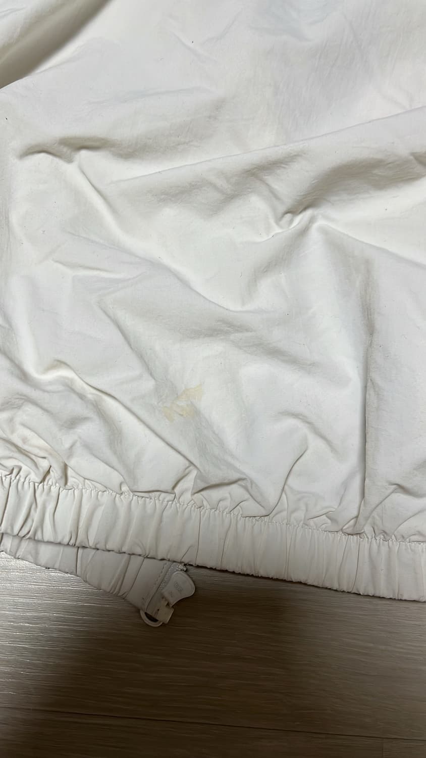 아디다스 화이트 빈티지 크롭 바람막이 상품이미지5