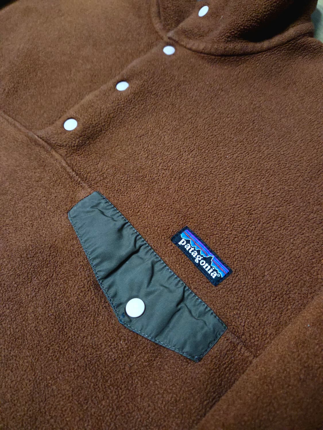 (M)파타고니아 브라운 신칠라 플리스 자켓 상품이미지3