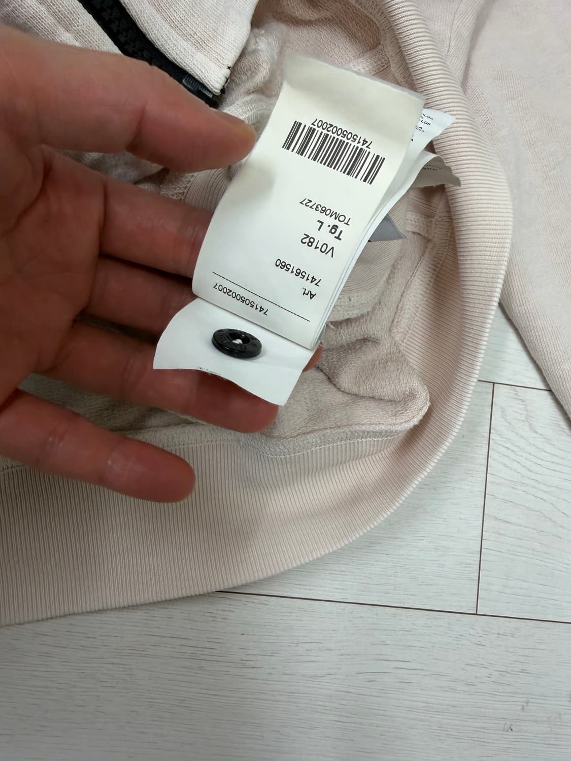 스톤아일랜드 후드 집업 L 사이즈  상품이미지6