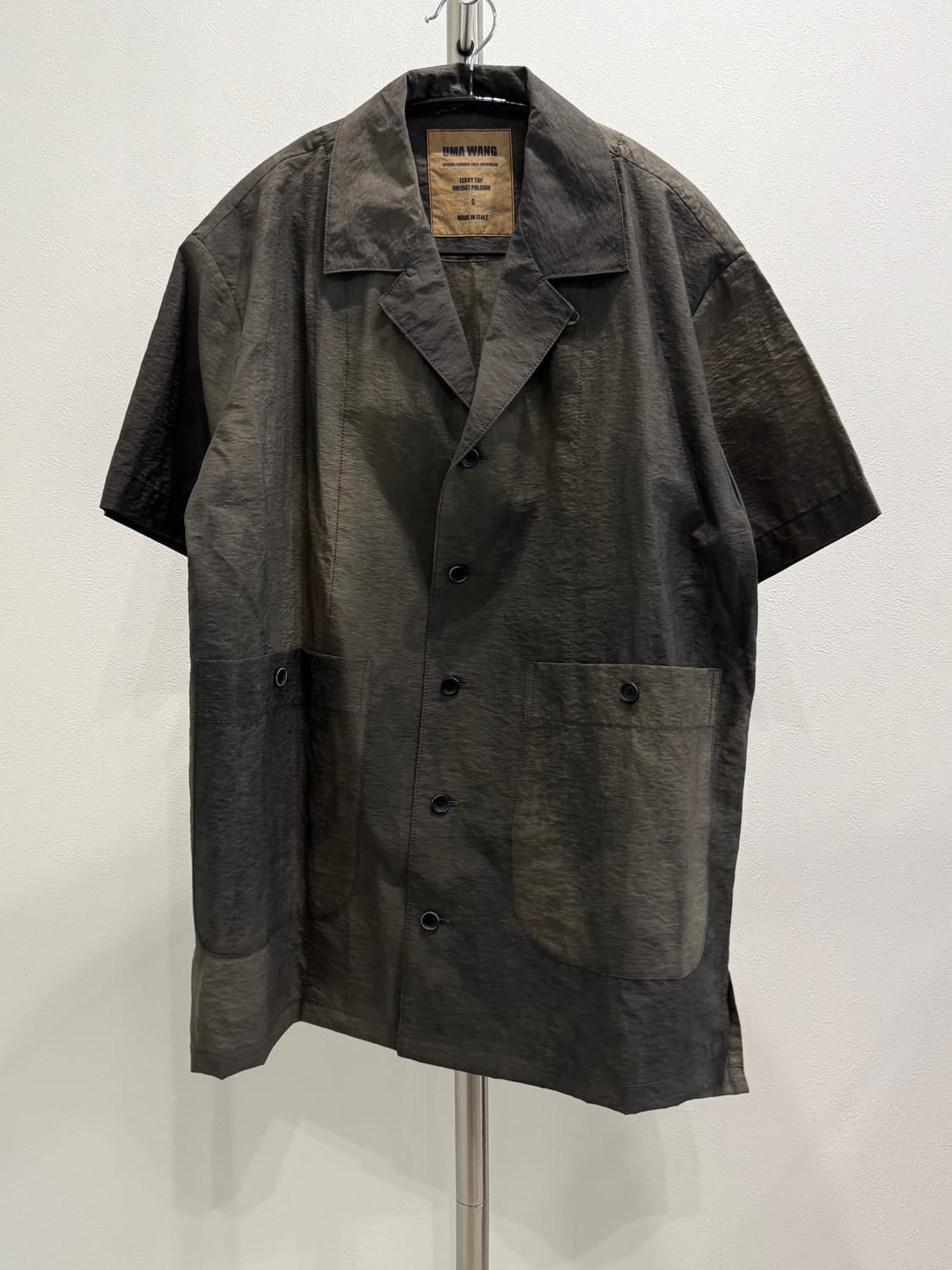 Uma Wang 우마왕 25ss 테리 셔츠 상품이미지1