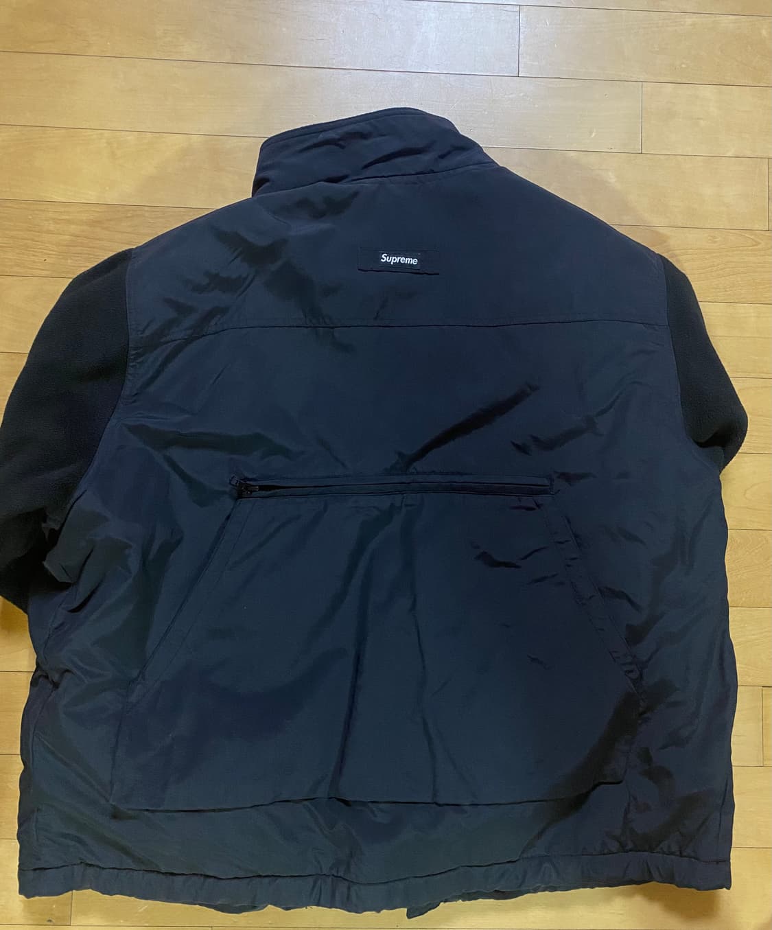 19FW 슈프림 업랜드 플리스 자켓 블랙 상품이미지2