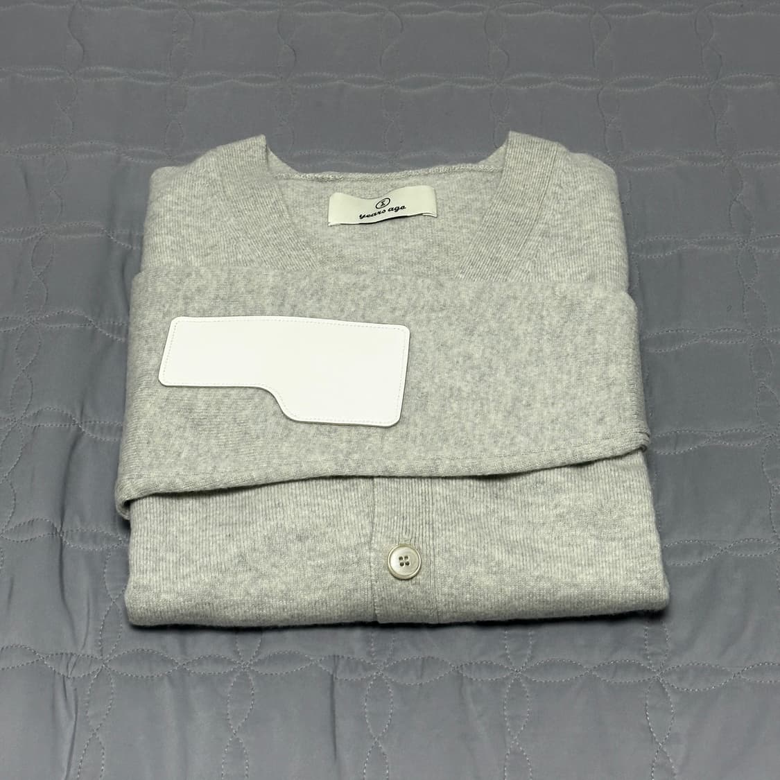 로버 울 가디건 02-2 라이트 그레이 상품이미지3