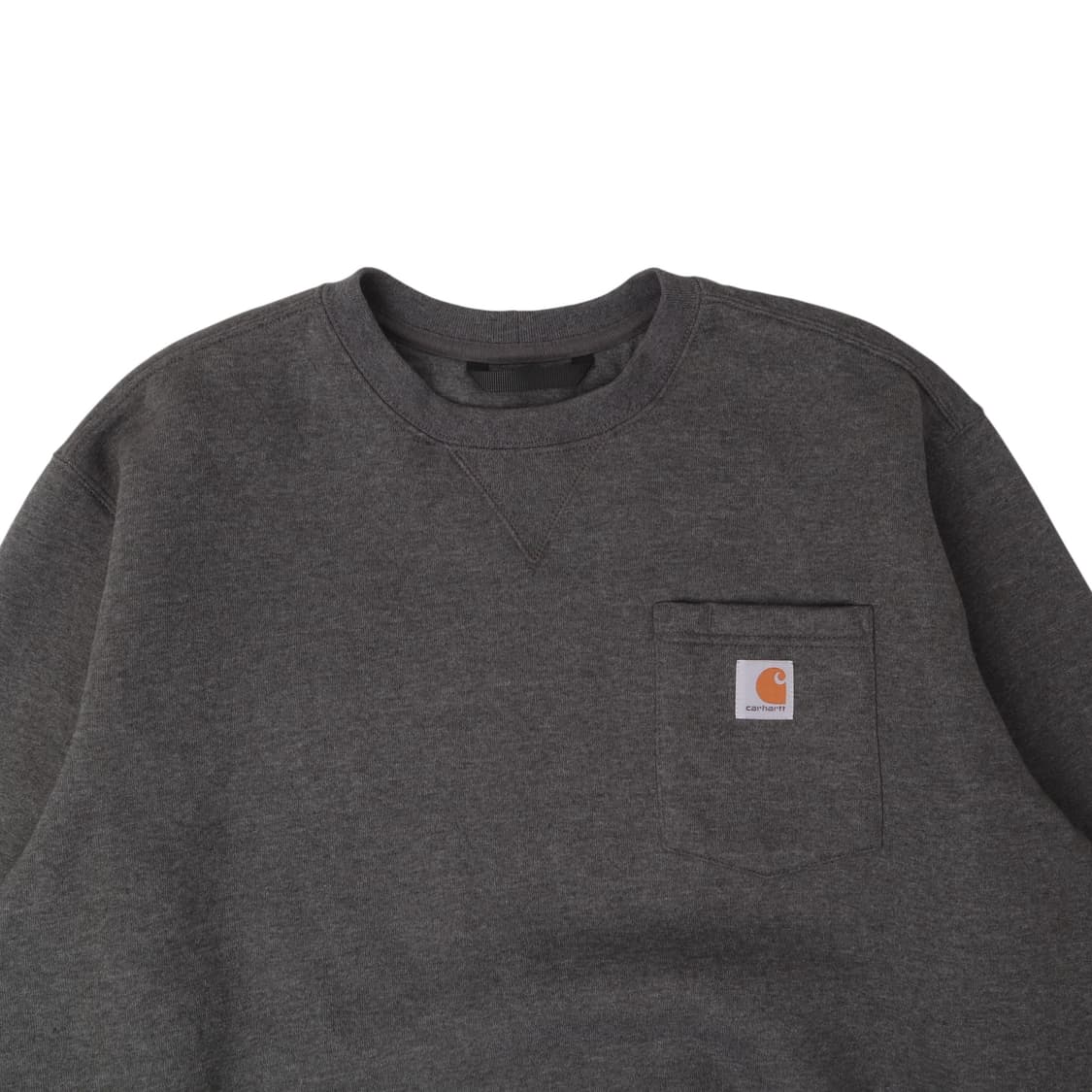 칼하트 미드웨이트 포켓 로고 맨투맨 상품이미지2