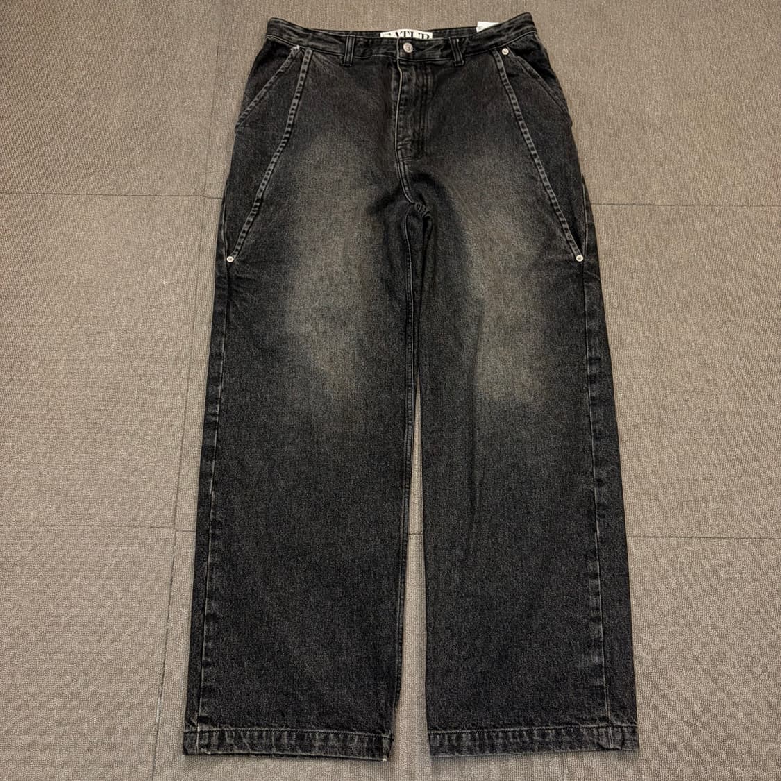Satur 세터 비날레스 레트로 와이드 데님 팬츠 상품이미지1
