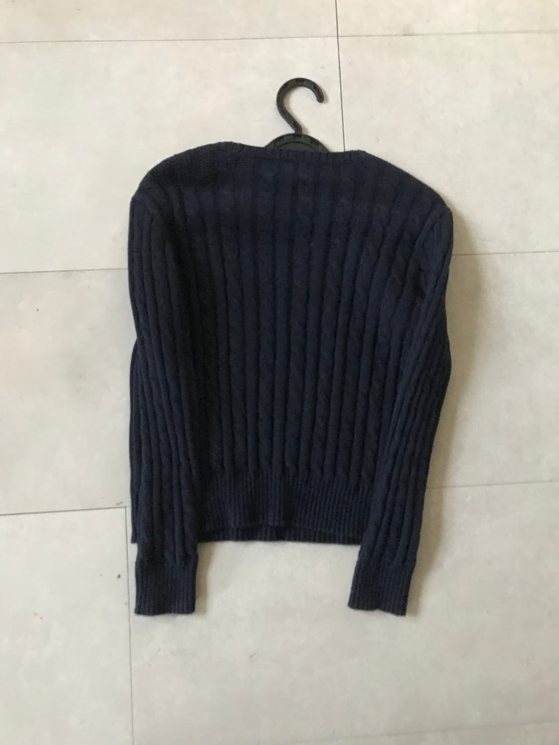 폴로 네이비 케이블 니트 상품이미지9