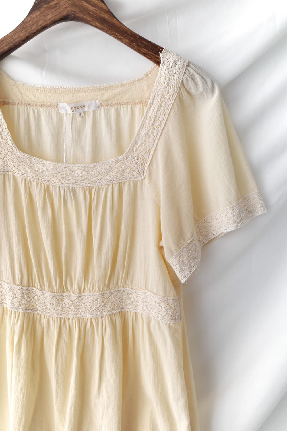 lace half blouse 상품이미지3