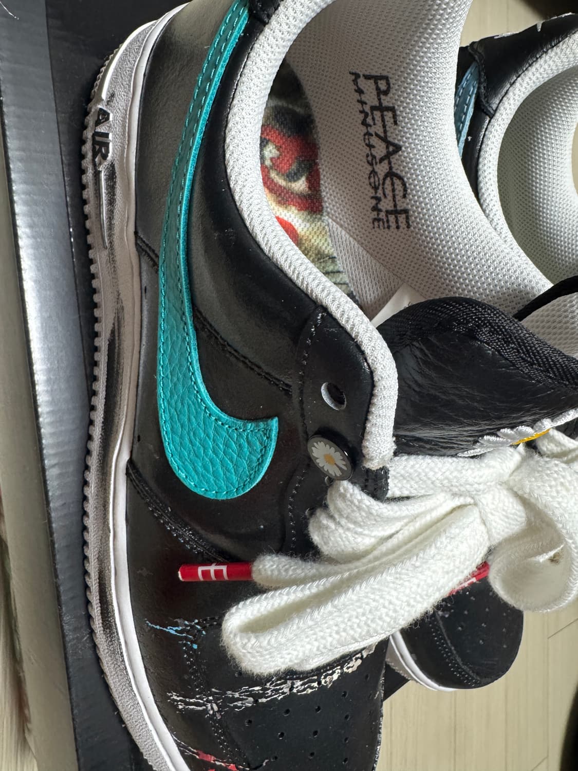 나이키 x 피스마이너스원 에어포스 1 로우 파라노이즈 3.0 275 상품이미지5