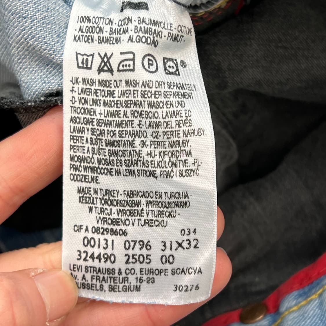 리바이스 엔지니어드 데님팬츠 r2327 상품이미지7