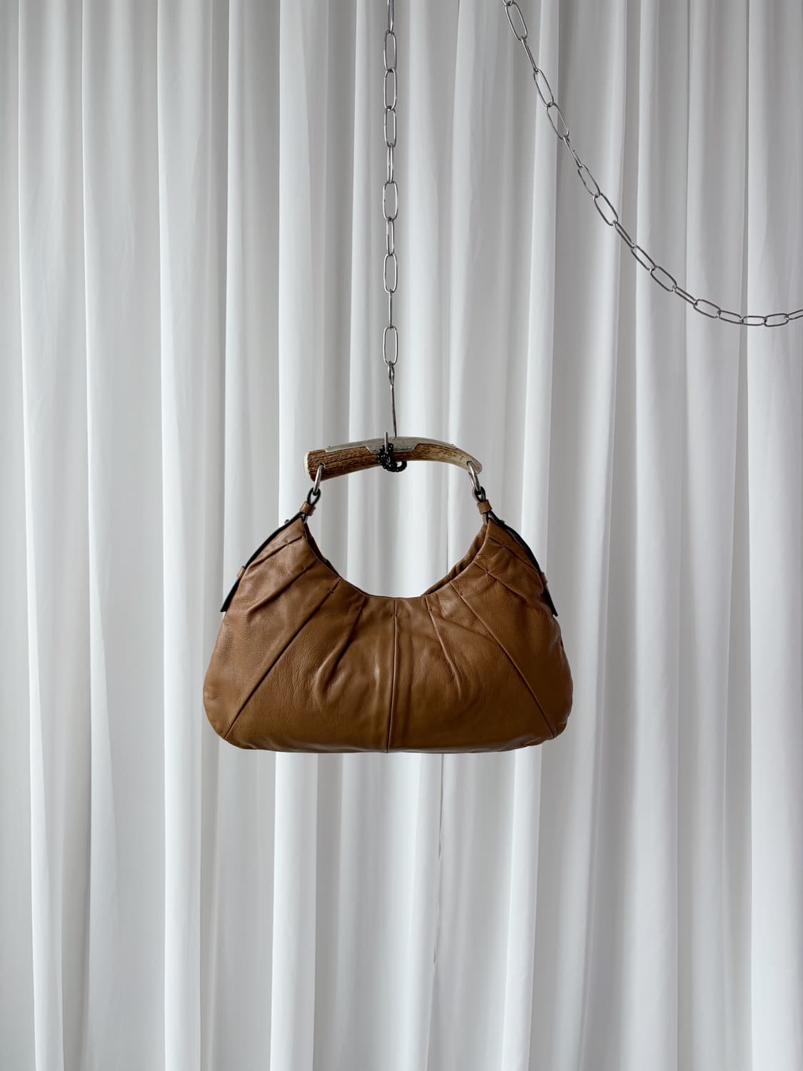 생로랑 몸바사 SS02 혼 숄더백 상품이미지1