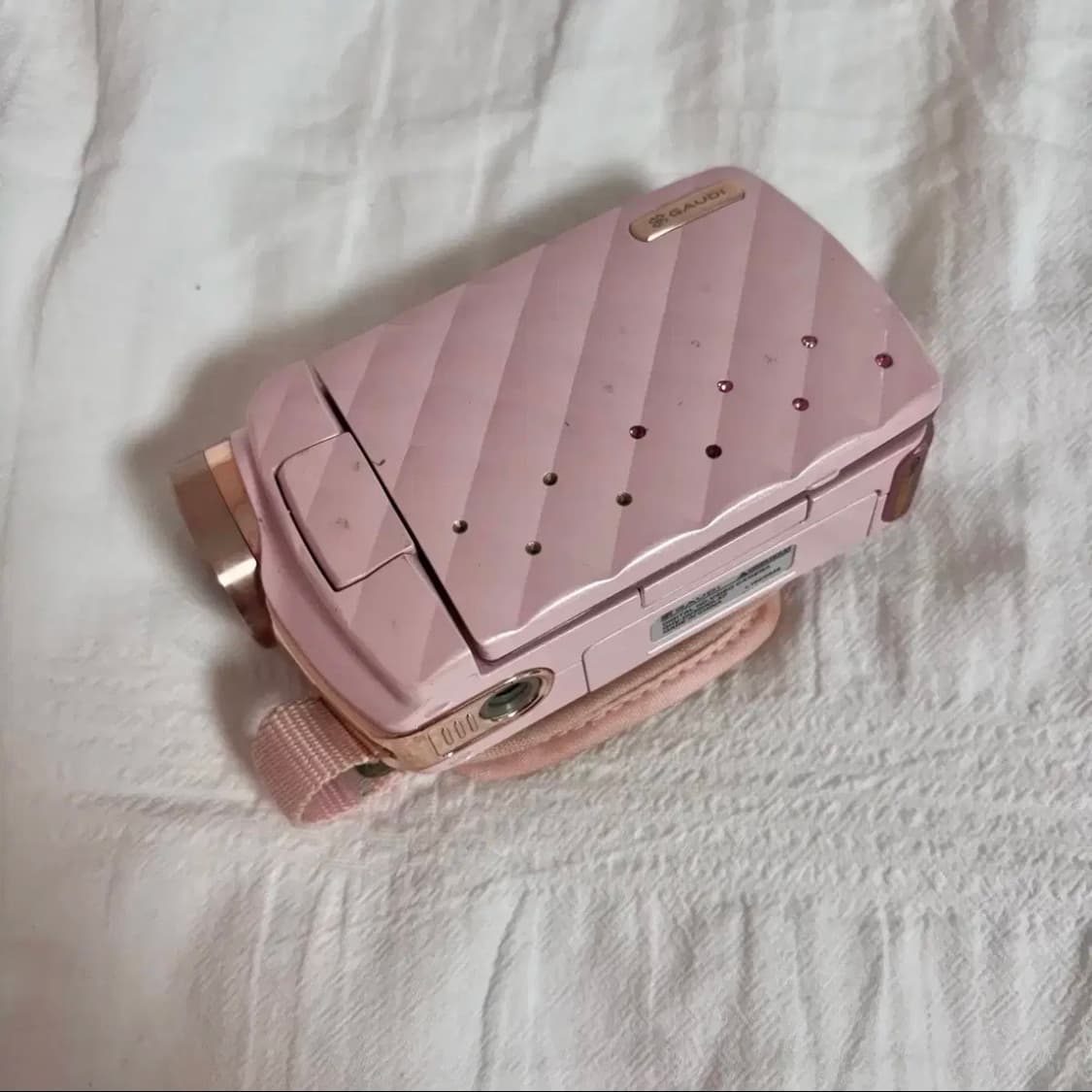 핑크 퀼트 캠코더 디카 GREEN HOUSE GHV-DV30HDLX 상품이미지2