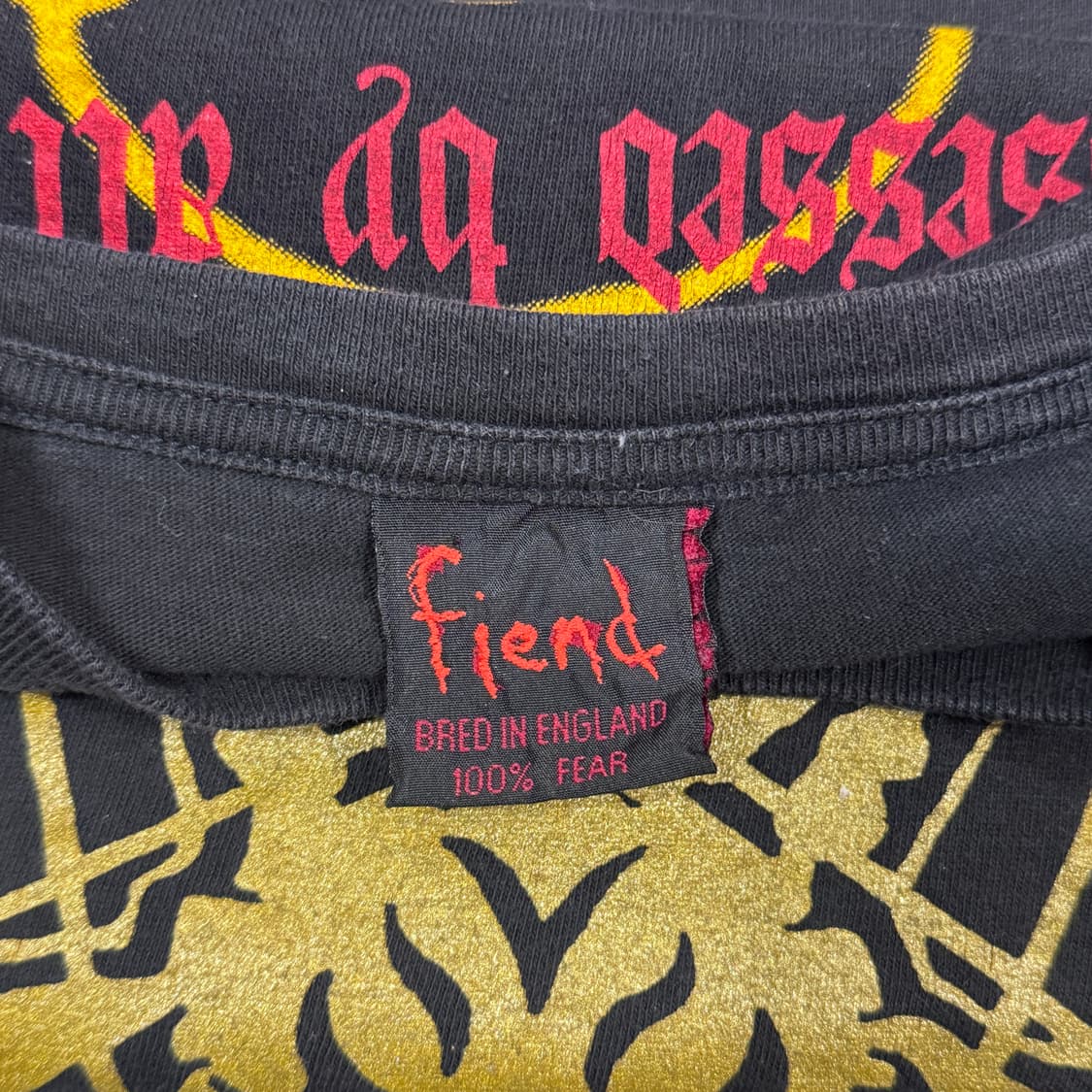 Vintage 90s Venom Wellcome to hell 롱슬리브 상품이미지8