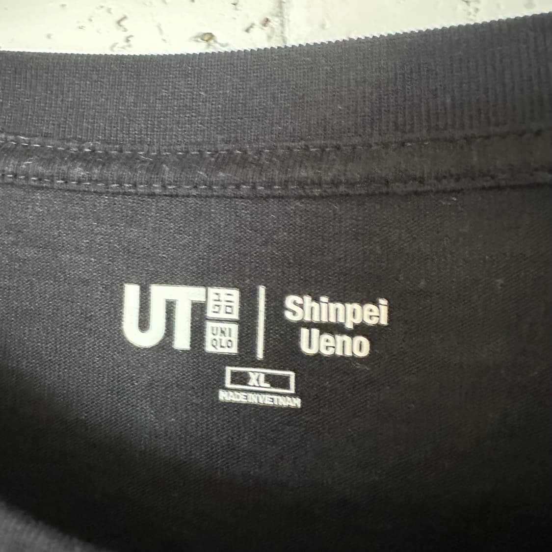 XL 유니클로 x shinpei ueno 롱슬리브 블랙 상품이미지3