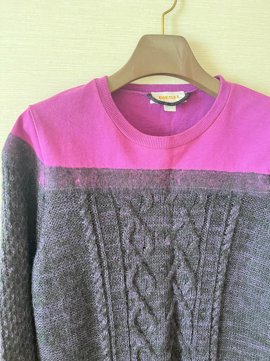 DIESEL 니트 티셔츠 디젤 상품이미지2