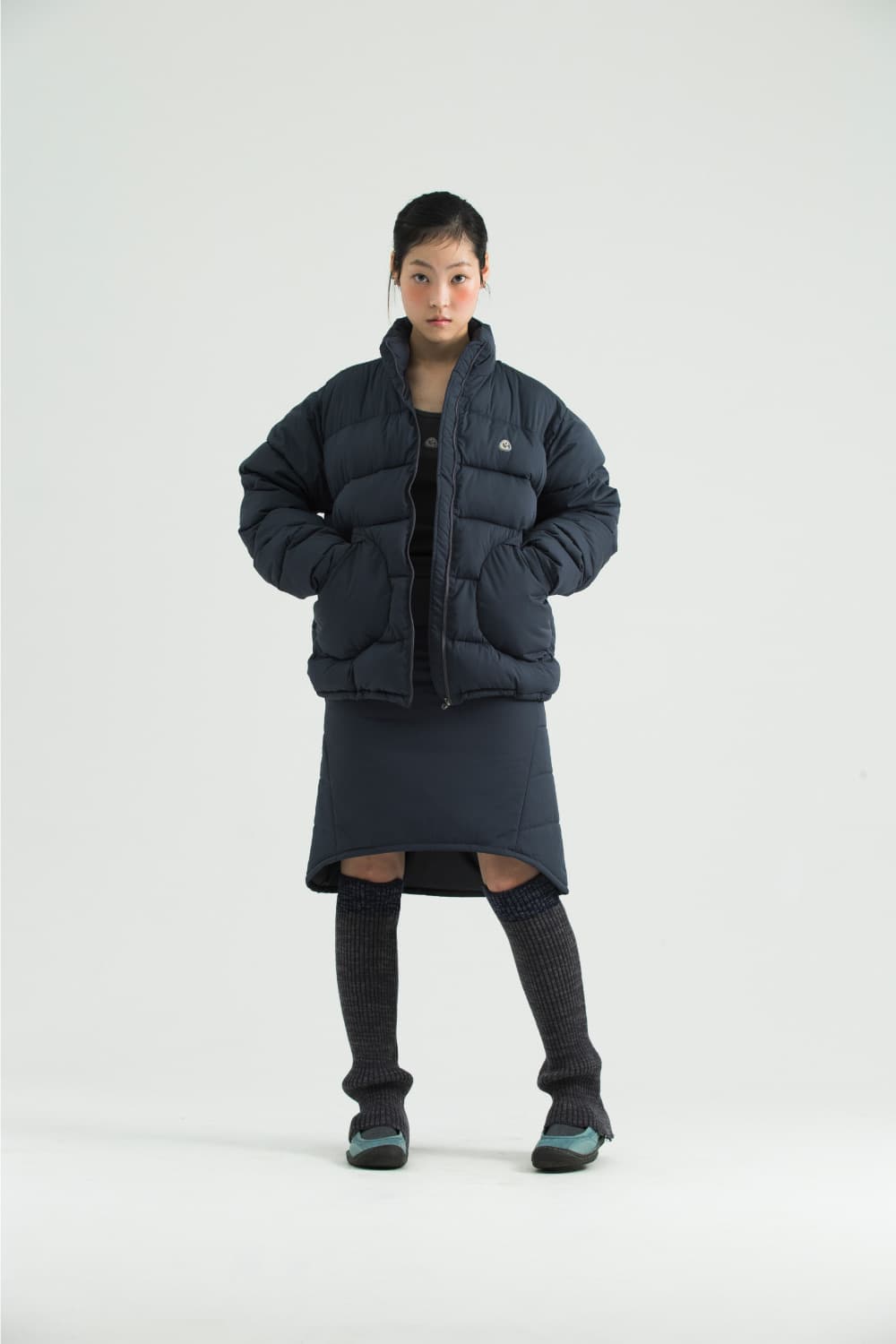 코이세이오 패딩 차콜 상품이미지2