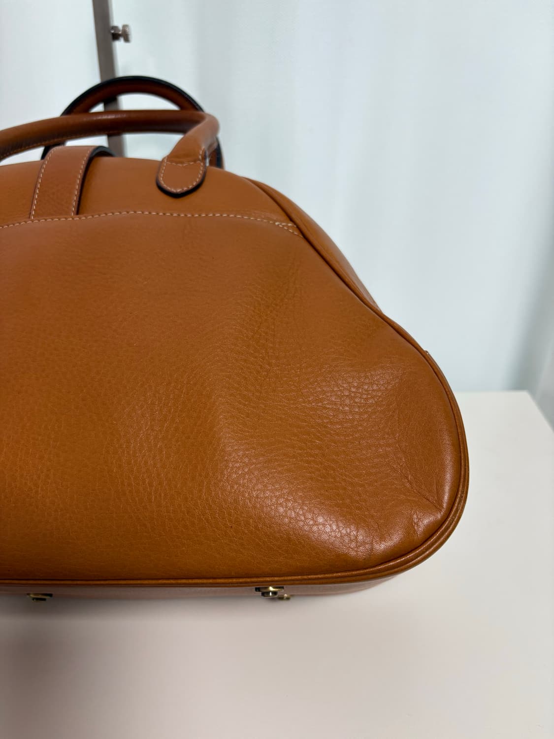 디올 새들 볼러백 카멜 상품이미지6