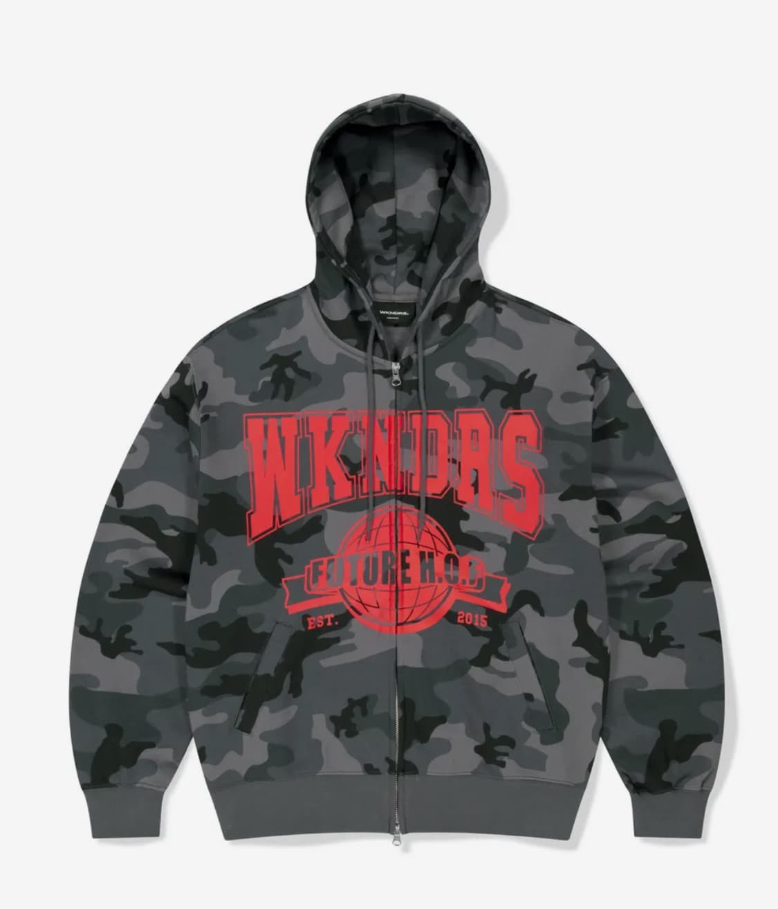 위캔더스 H.O.F ZIPUP HOODIE (B.CAMO) 상품이미지1