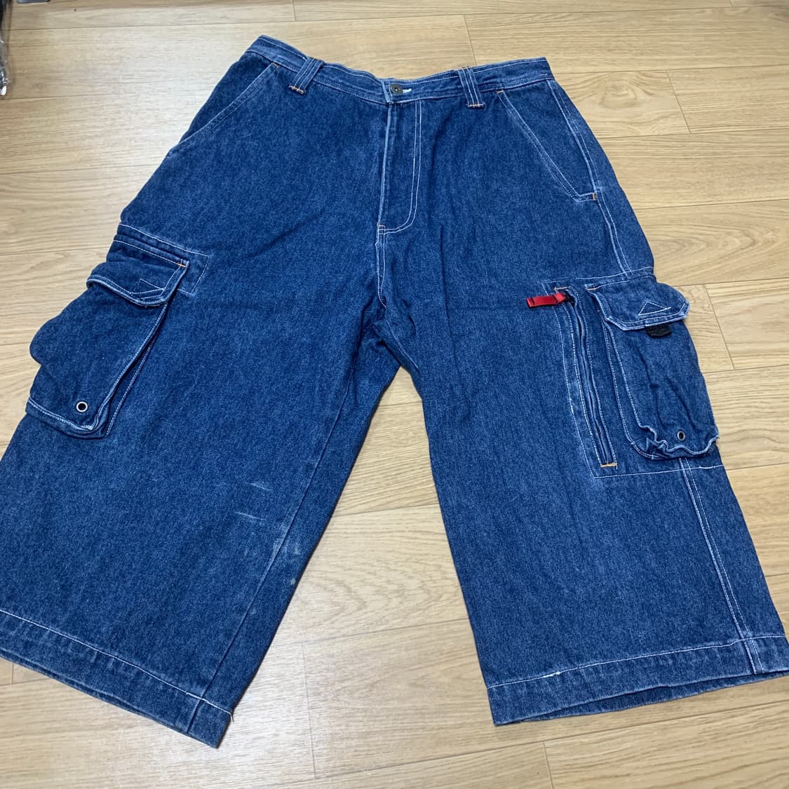 32)Hobo denim 호보 와이드 카고 반바지 상품이미지1