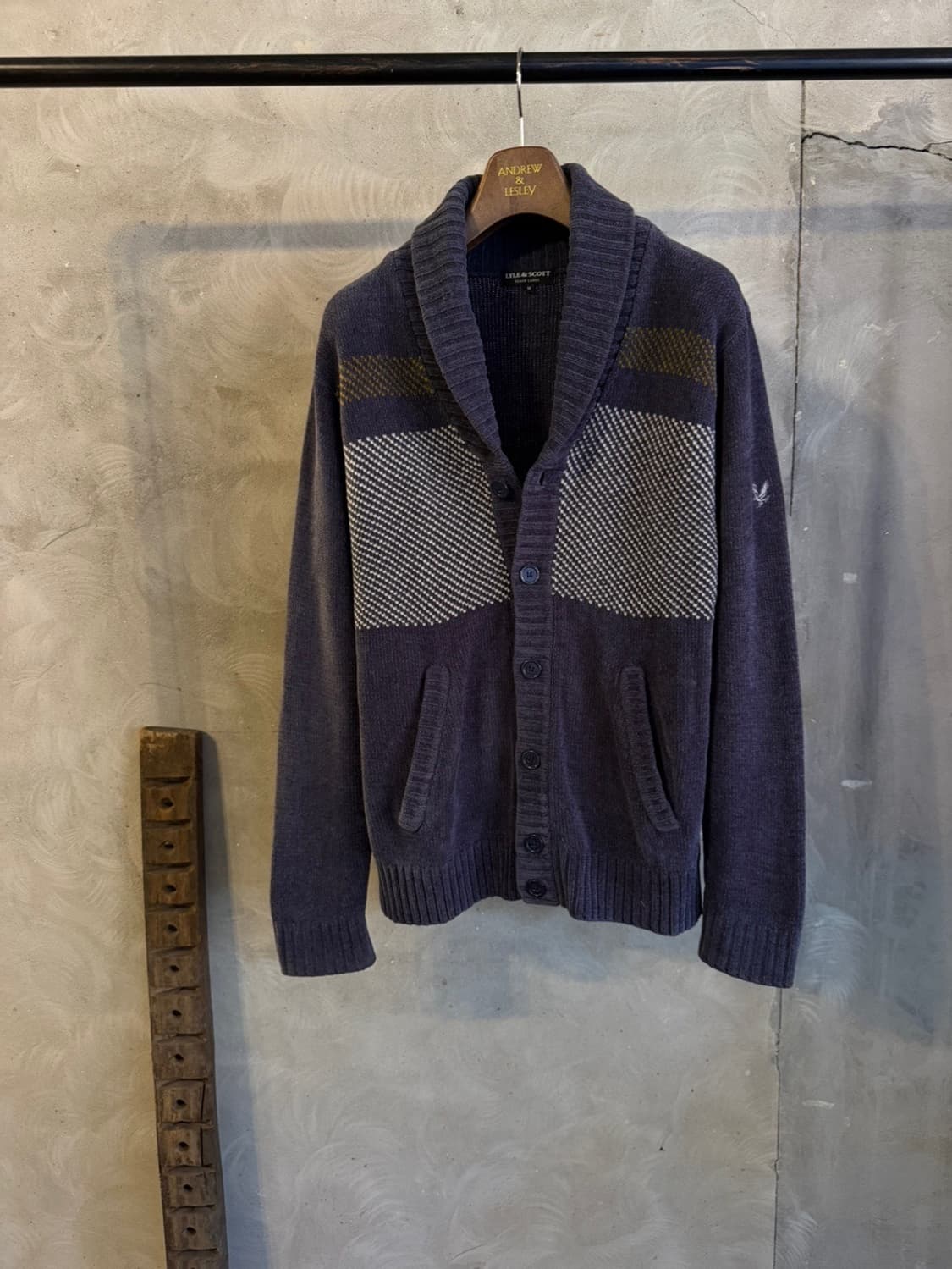 라일앤스콧 숄칼라 가디건 100 상품이미지10