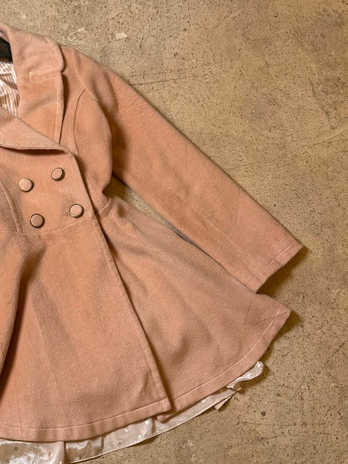 플레어 핏 숏코트 상품이미지4