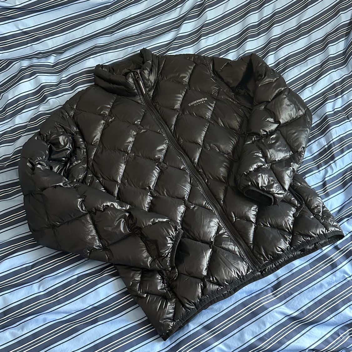 디스이즈네버댓 울트라라이트 다운 자켓 블랙 L 다이아몬드 상품이미지3