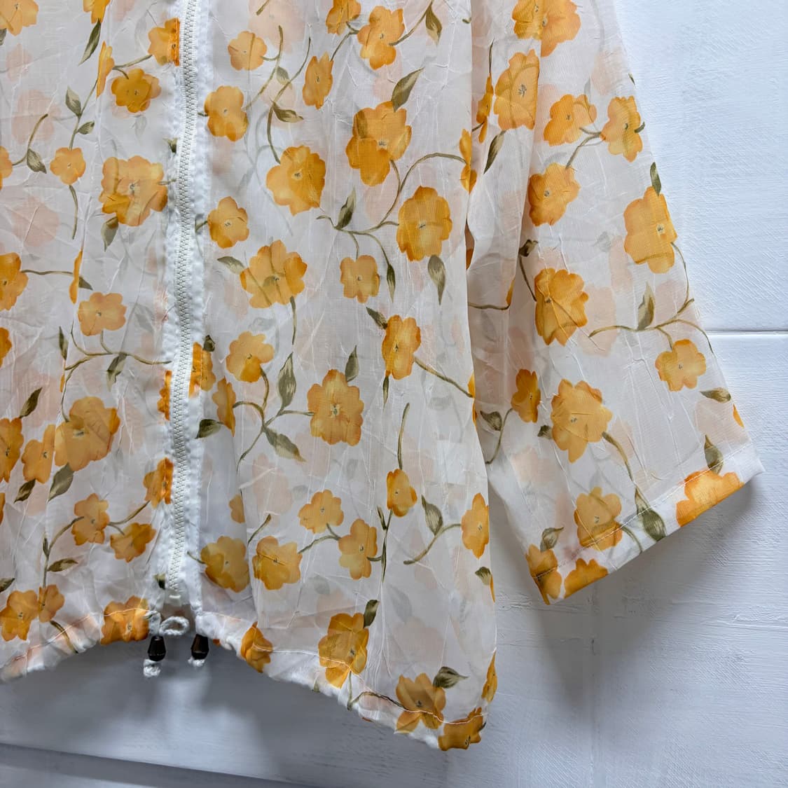 시스루 플라워 크리즈 모리걸 점퍼 아우터 JPN 상품이미지3