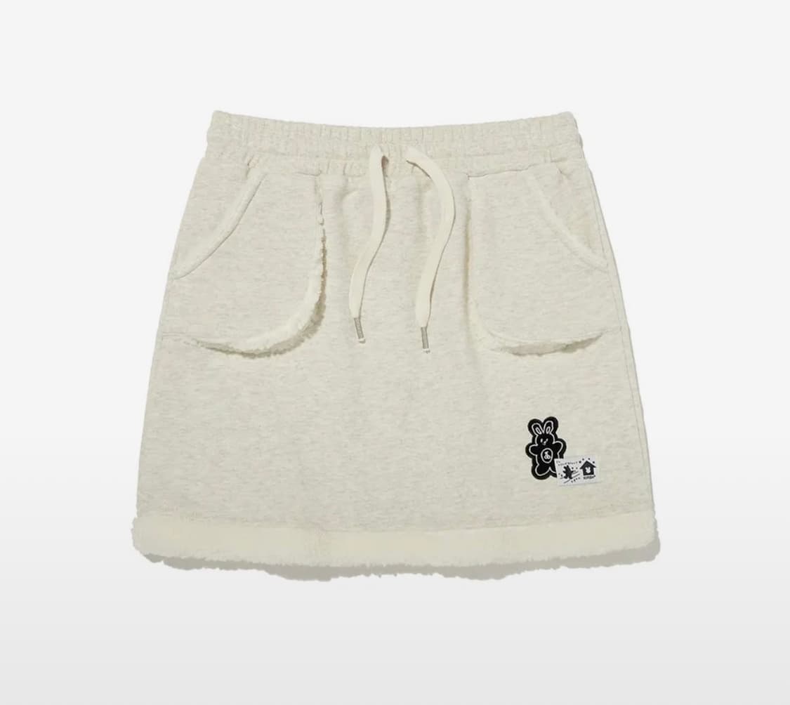 키르시 퍼 미니스커트 상품이미지1