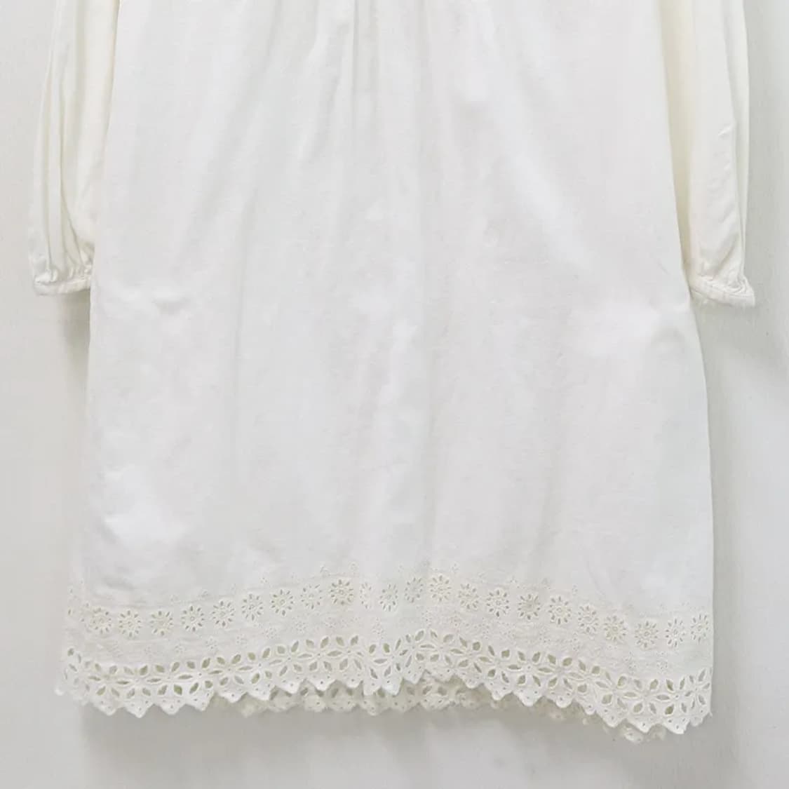 EARTH MUSIC 펀칭 레이스 원피스 67436 상품이미지4