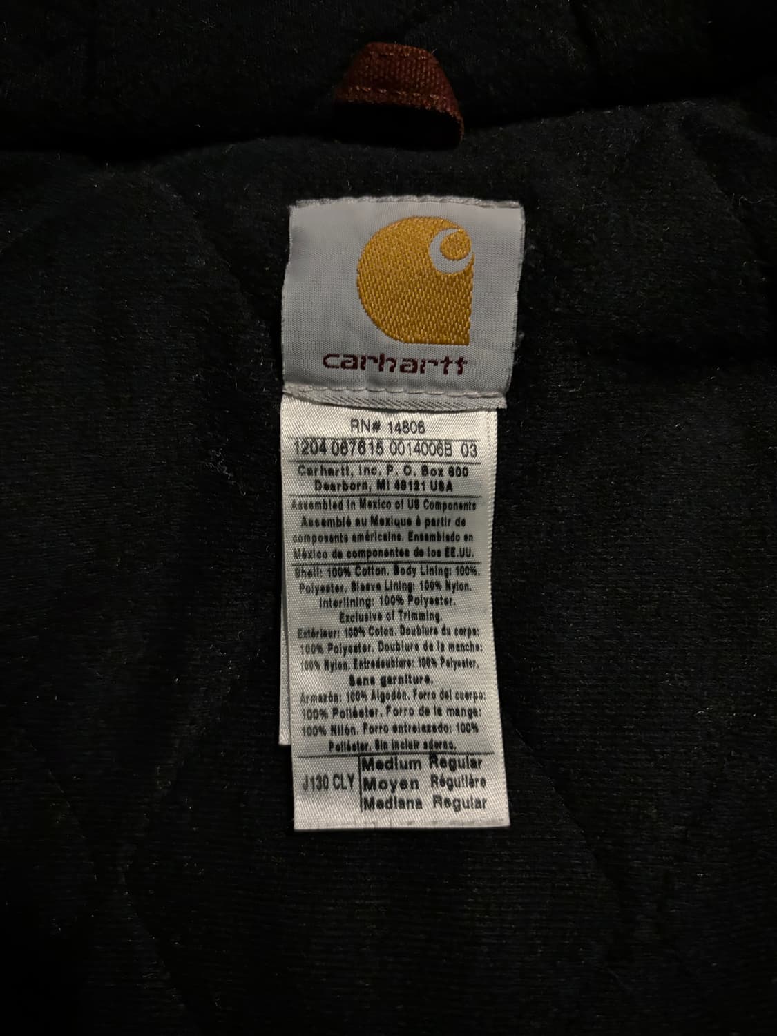 칼하트 액티브  j130 CLY M/R 상품이미지8