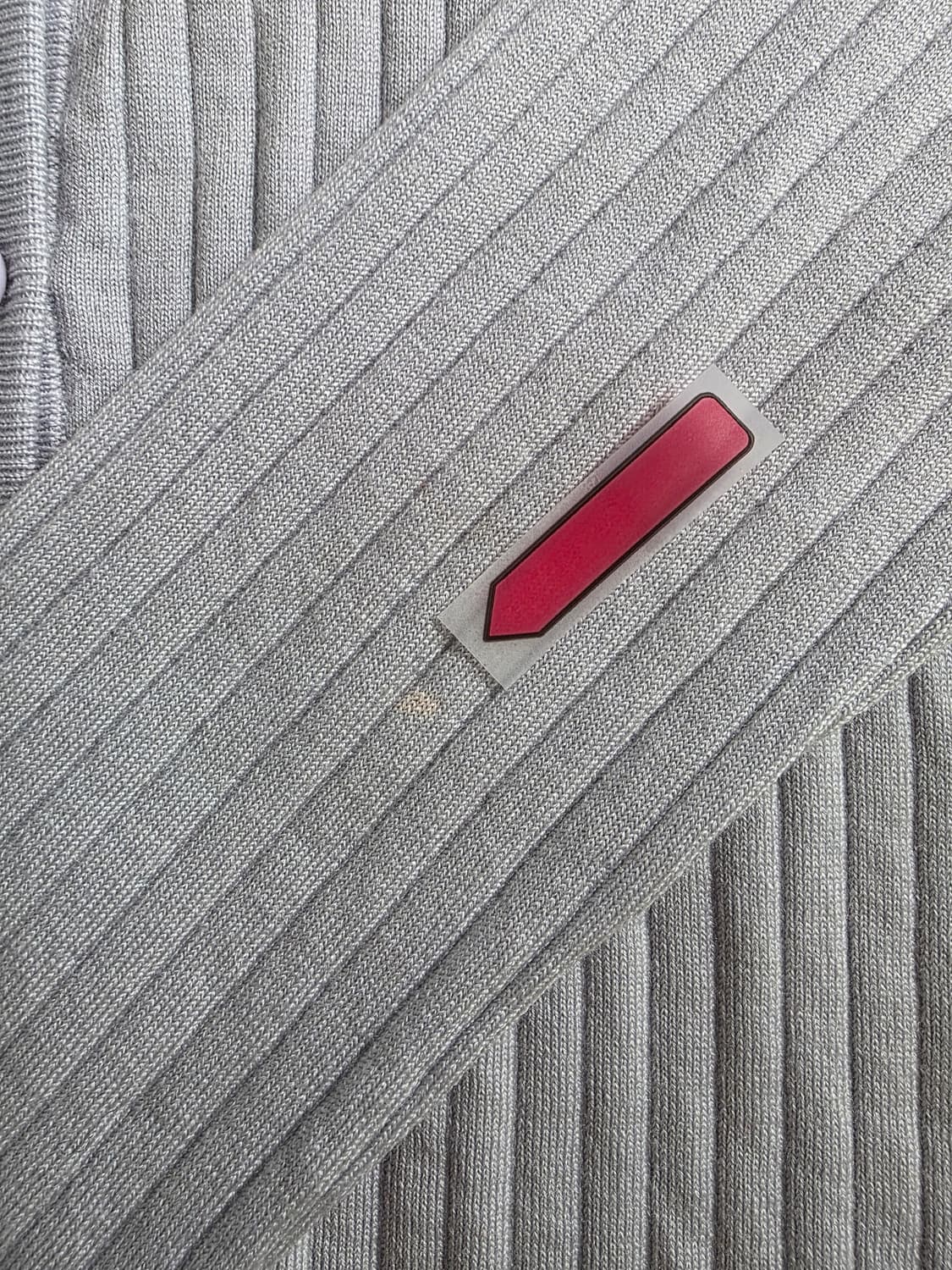Courrèges / 소라색 골지 가디건 상품이미지6